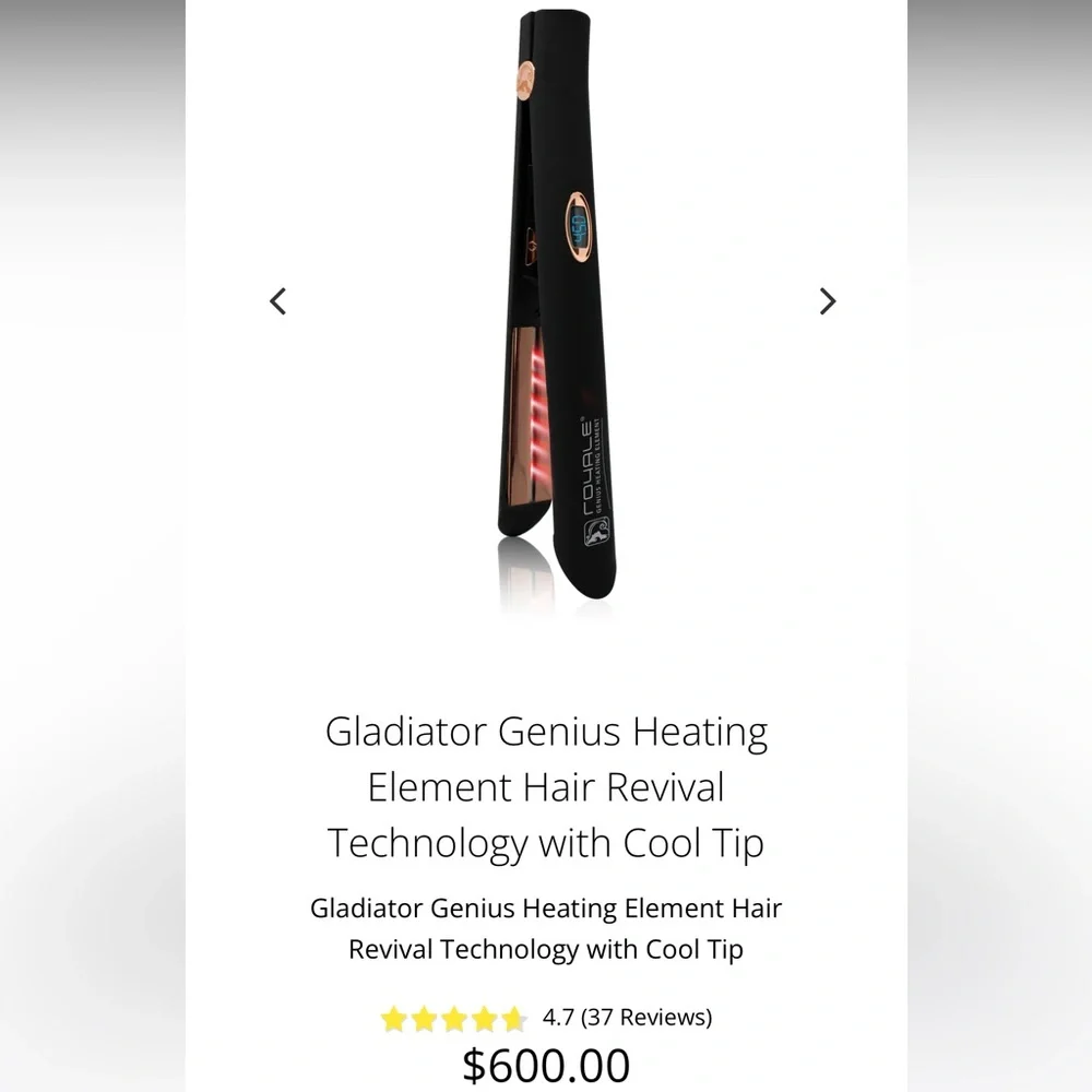 Royale Gladiator Hair Straightener - Picture 4 of 4